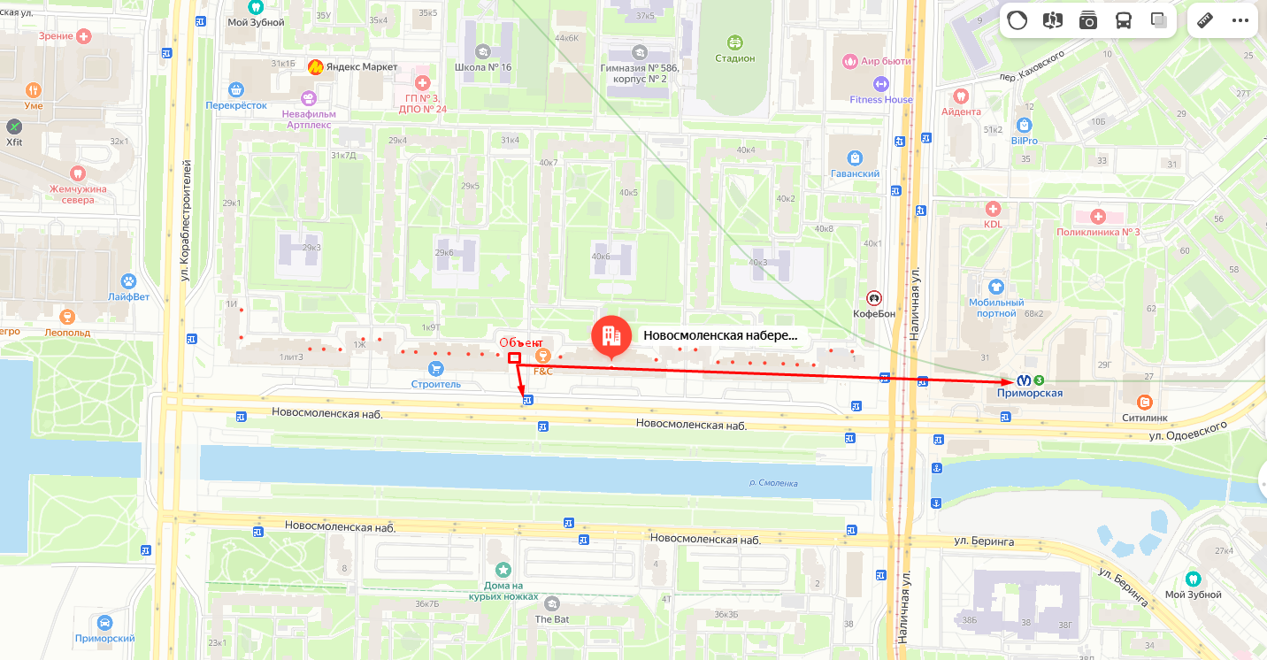 Фото 3 - г Санкт-Петербург, наб Новосмоленская, д 1