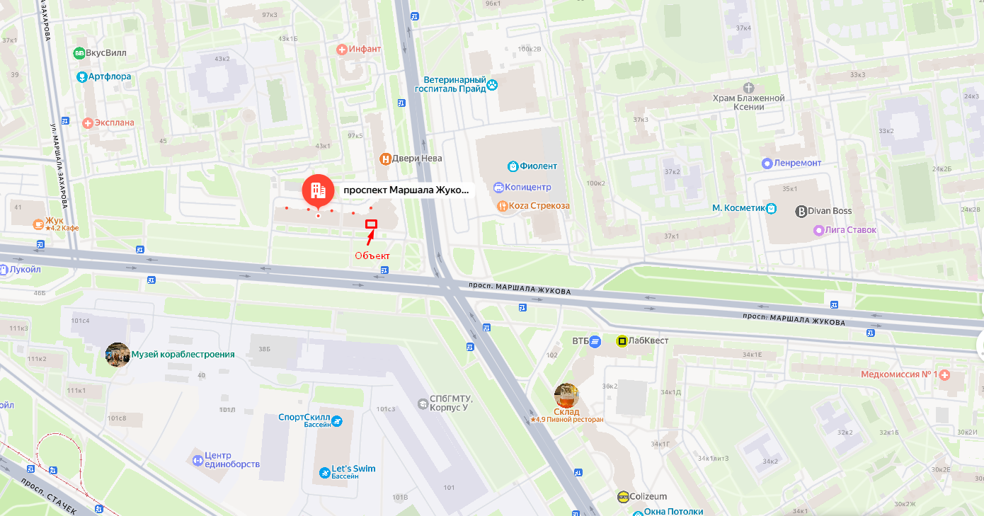 Фото 4 - г Санкт-Петербург, пр-кт Маршала Жукова, д 41 литера А 