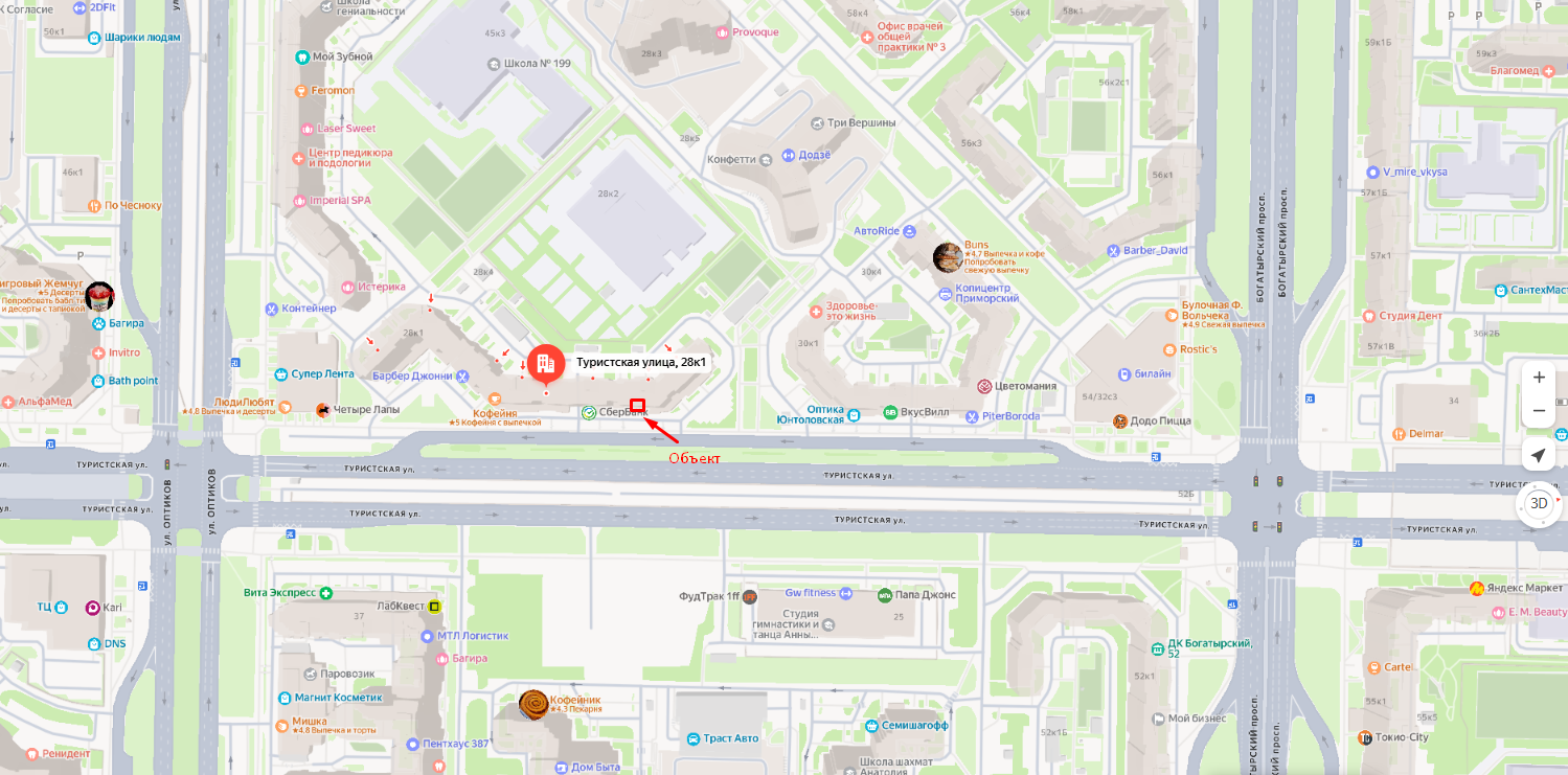 Фото 4 - г Санкт-Петербург, ул Туристская, д 28 к 1 